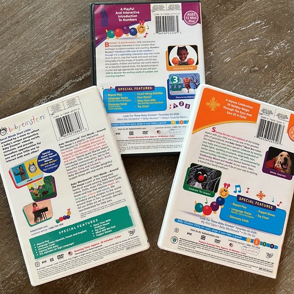 Disney Baby Einstein DVD Bundle - Picture 2 of 2